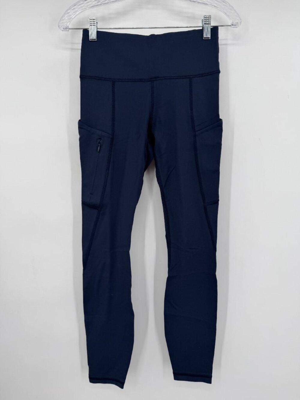Athleta Navy High Rise Pocket Leggings Women's XS Athletic Yoga Pants